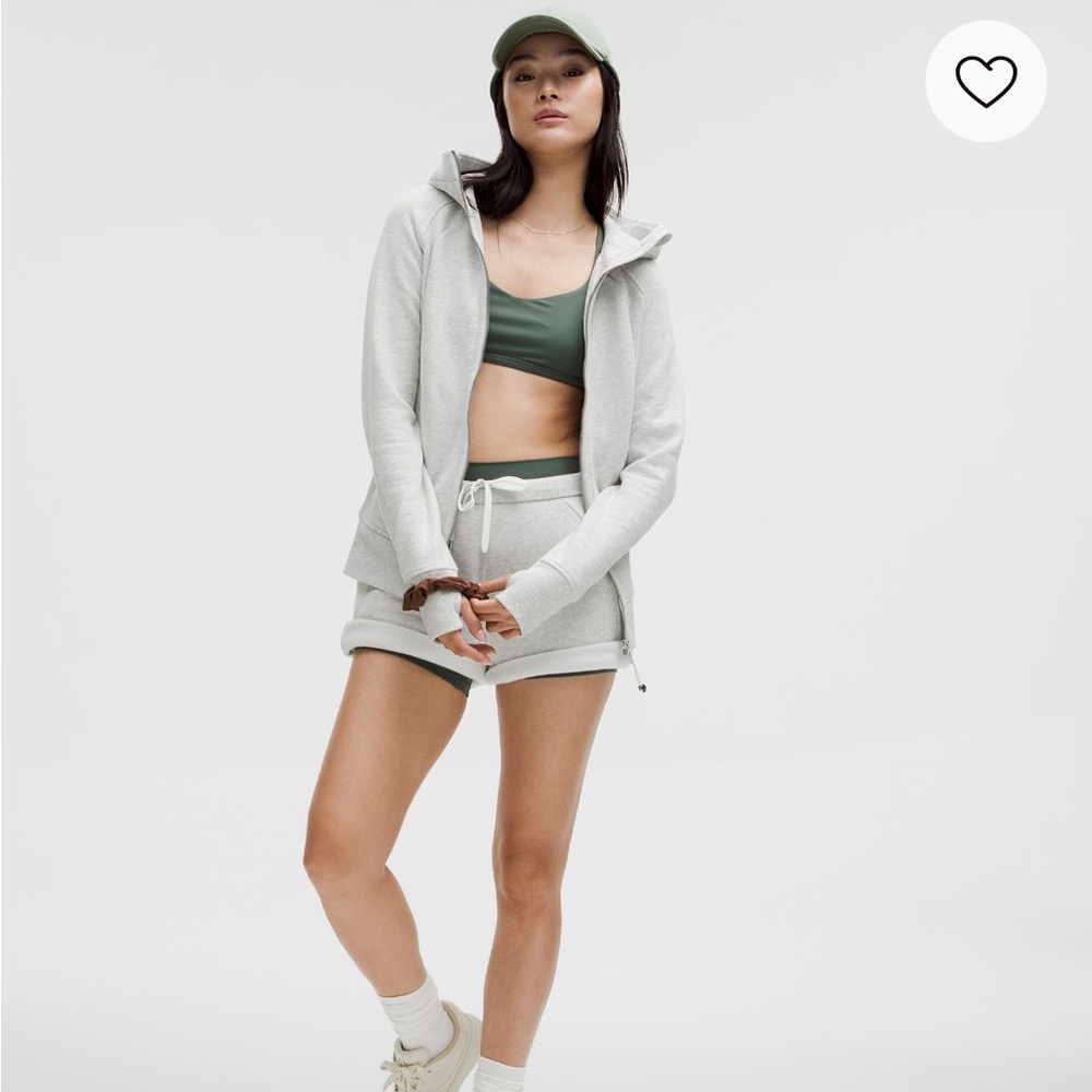 lululemon athletica Gray Hoodie Sweater